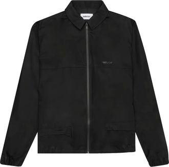AMBUSH logo-detail shirt jacket - Black