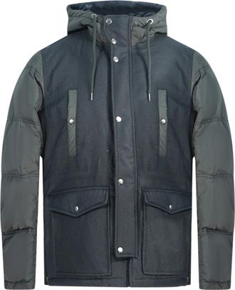 Diesel Mens W-Unresty 0CANN 900 Overcoat - Black Nylon - Size 2XL