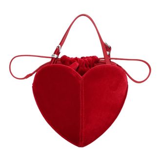 Rotate Rotate Birger Christensen, Dames, Tassen, Rood, Maat: ONE Size Velours