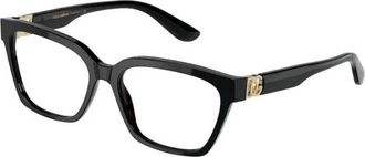 Dolce & Gabbana Optisch Montuur - Dames - Brillen - Zwart - 55 MM - Accessoires