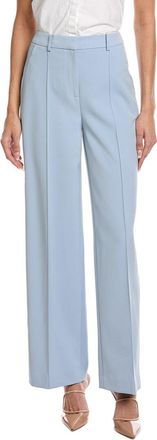 Kenneth Cole High-Rise Pintuck Wide Leg Pant