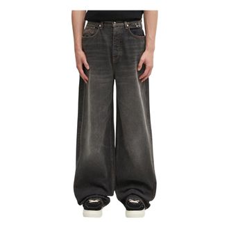 Rhude Wide Leg Traxedo - Jeans - Hombre - Gris - W32