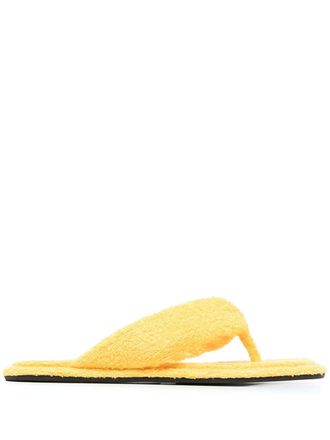 Senso Izzy terrycloth sandals - women - Cotton - 36 - Yellow