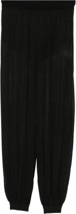 SIMKHAI Cropped Broeken - Dames - Vrijetijds broeken - Zwart - S - Broeken