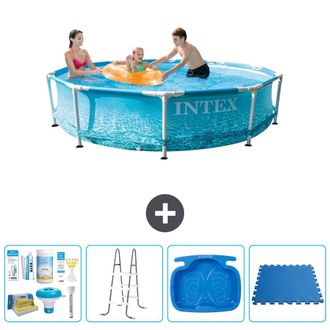 Intex Piscina Con Estructura Redonda - 305x76 Cm - 7-piezas S41324