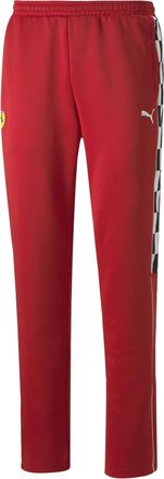 Puma Mens Scuderia Ferrari Race Mt7 Track Pants, Rosso Corsa, Small
