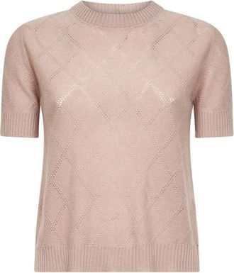 Blanca Vita Round-neck Truien - Dames - Ronde hals truien - Roze - S - Truien & Vesten