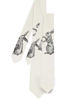 Paul Smith Tie Rabbit Jacquard 8Cm