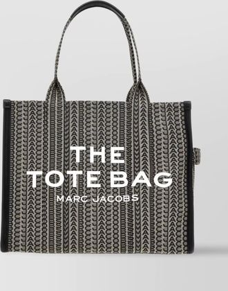 Marc Jacobs large monogram tote shopping bag