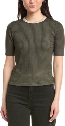 Rag & Bone The Knit Contrast Ringer T-Shirt
