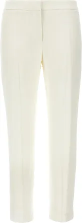Alexander McQueen White Viscose Casual Womens Pants