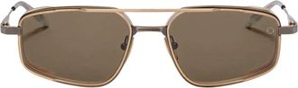 Akoni Atlantis Zonnebril - unisex - Zonnebrillen - Bruin - ONE Size - Accessoires