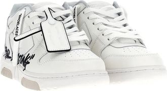 Off-white Mens Sneakers Out Of Office White-Black Trainers White/black