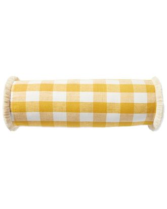 Serena & Lily Classic Linen Gingham Pillow Cover