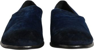 Dolce & Gabbana Suede Slip-On Loafer - Blue
