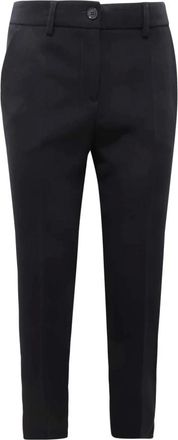 Armani Dames, Broeken, Blauw, Maat: XS