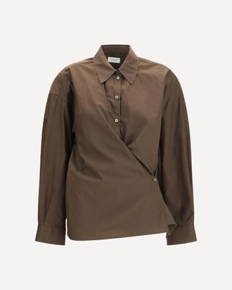 Christophe Lemaire Camicia in misto cotone Woman 38