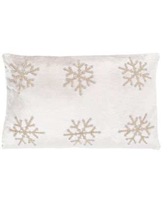 Safavieh Sydnee Snowflake Pillow