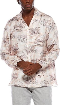 Isaia Silk Sport Shirt