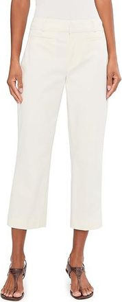 Liverpool L.A. 25.5 Mid-Rise Welt Pocket Crop Trousers Womens Clothing Whipped Cream : 12 25.5, Cotton/Elastane/Polyester