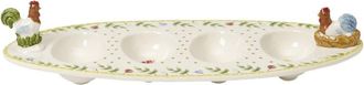Villeroy & Boch Spring Awakening Egg Boat Rooster And Hen