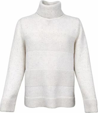 D.exterior D.exterior Sweaters - Dames - Coltruien - Wit - M - Truien & Vesten