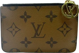 Louis Vuitton Monogram Reverse Brown Monogram Reverse Monogram Reverse Coin Purse/Coin Case (Pre-Owned)