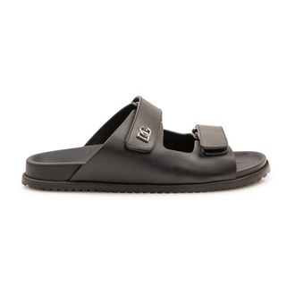 Dolce & Gabbana Heren, Schoenen, Zwart, Maat: 43 EU Leer