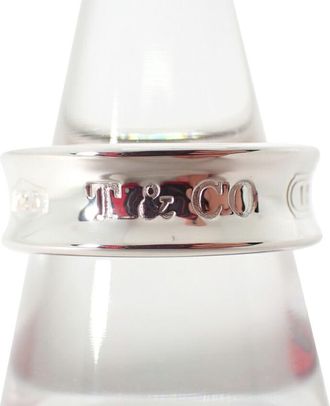 Tiffany & Co. Sterling Silver 925 Band Ring (Pre-Owned)