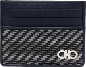 Ferragamo Portacarte Gancini - Blu