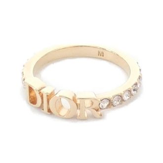 Dior Pink Gold Clear Band Ring (Pre-Owned)