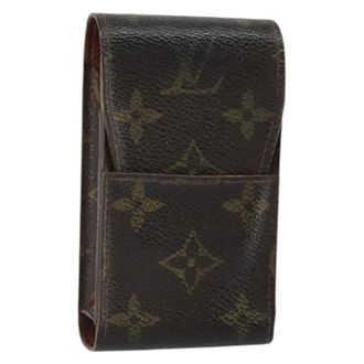 Louis Vuitton Pre-owned Accessories, female, Brown, Size: ONE SIZE Pre-owned Canvas Home-Office