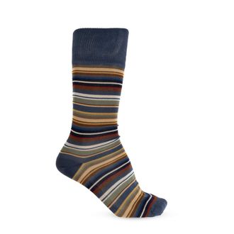 Paul Smith Socks, male, Multicolor, Size: ONE SIZE M1A380Ci U903-42 Striped Pattern Socks