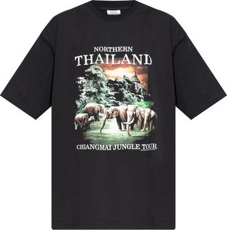 VETEMENTS Northern Thailand Chiangmai Jungle Tour T-shirt