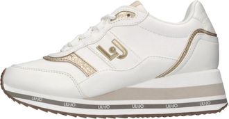 Liu Jo Olivia 822 - Dames - Sneakers - Wit - 40 EU - Leer - Schoenen