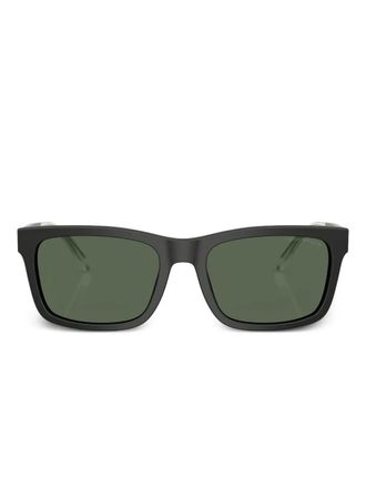 Emporio Armani Occhiali da sole squadrati - Nero