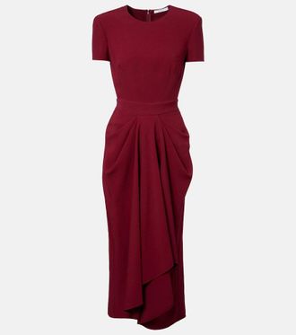 Givenchy Asymmetrical draped midi dress