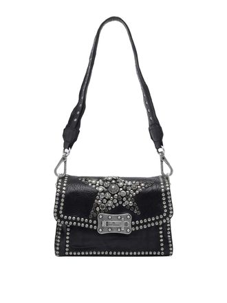 Campomaggi Black Agnese Crossbody Bag