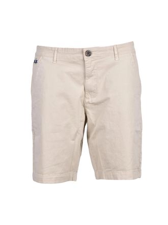 La Martina Beige Men Cotton Bermuda Shorts