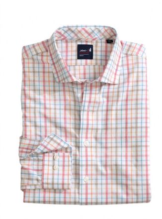 Johnnie-O Mens Maarten Sport Shirt In Cinnamon