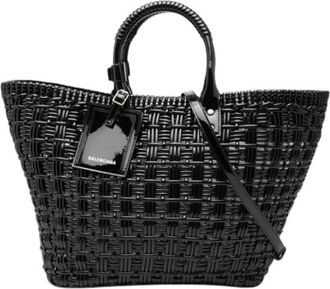 Balenciaga Pre-owned Vintage Tote Bag - Dames - Vintage Shopper - Zwart - ONE Size - Vintage