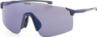 Carrera Mens 99mm Blue Metalized Sunglasses CARDUC033-S-TZQ-99 - One Size