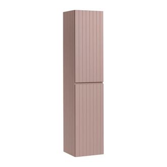 Petits Meubles Columna de pared 2 puertas rosada tableros mdf y laminados rosado
