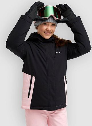Roxy Snowflare Girl Kids Chaqueta negro