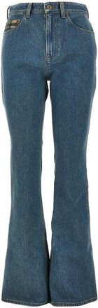 Burberry Stretch denim bootcut jeans Woman 26