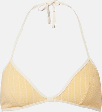 Eres Top de bikini Sunshine a rayas