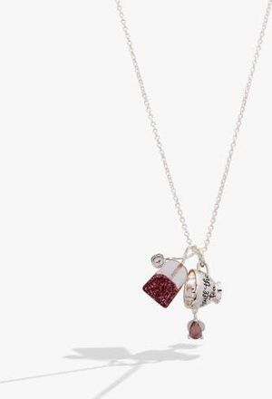 Alex and Ani Spill the Tea Cup & Tea Bag Charm Pendant Necklace in Silver at Nordstrom