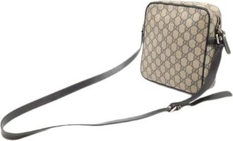 Gucci unisex, Pre-owned, Beige, Maat: ONE Size Leer