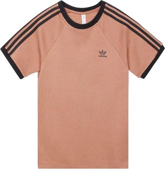 adidas (WMNS) adidas 3-Stripes Slim T-Shirt Asia Sizing Pink Black IC5464