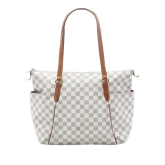 Louis Vuitton Pre-owned Tote Bags, female, White, Size: ONE SIZE Pre-owned Totally MM Tote Bag